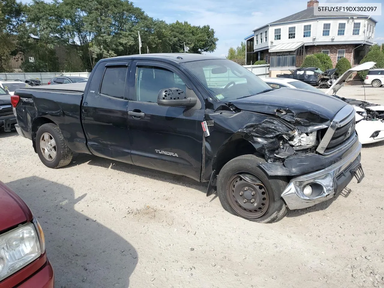 2013 Toyota Tundra Double Cab Sr5 VIN: 5TFUY5F19DX302097 Lot: 74309544