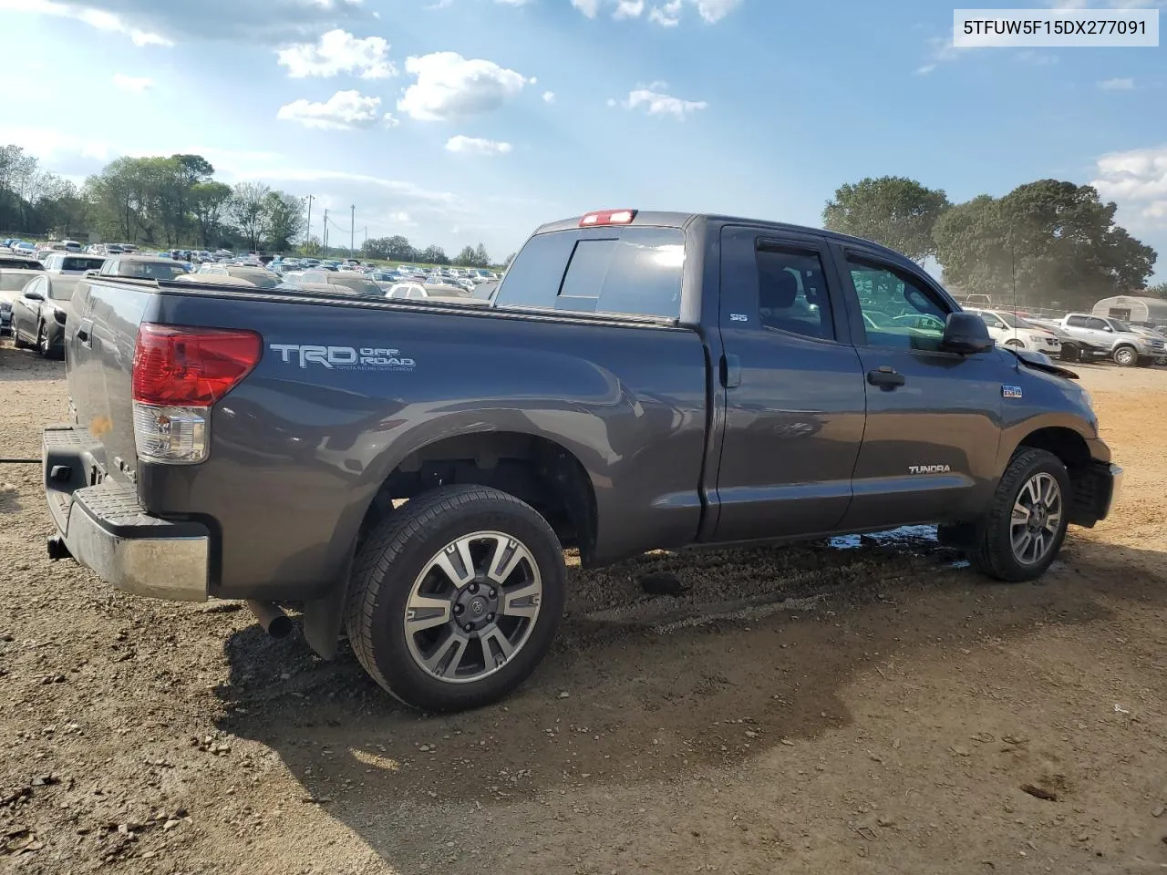 2013 Toyota Tundra Double Cab Sr5 VIN: 5TFUW5F15DX277091 Lot: 74444984