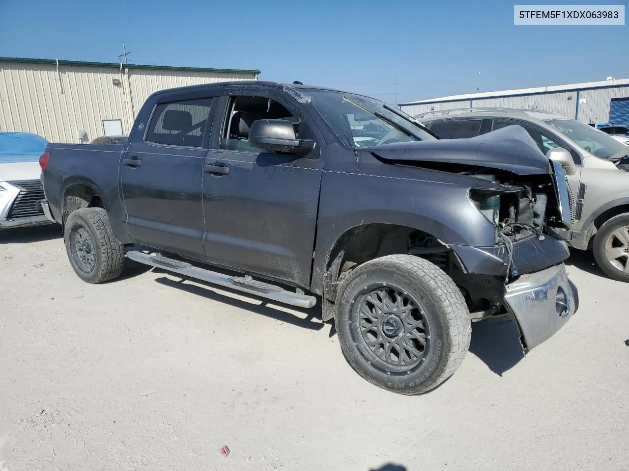 2013 Toyota Tundra Crewmax Sr5 VIN: 5TFEM5F1XDX063983 Lot: 74485534