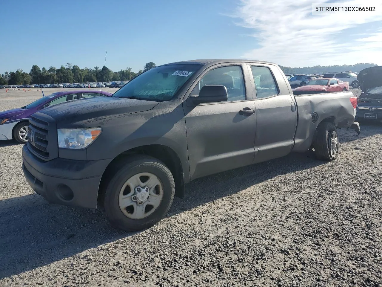 2013 Toyota Tundra Double Cab Sr5 VIN: 5TFRM5F13DX066502 Lot: 74989834