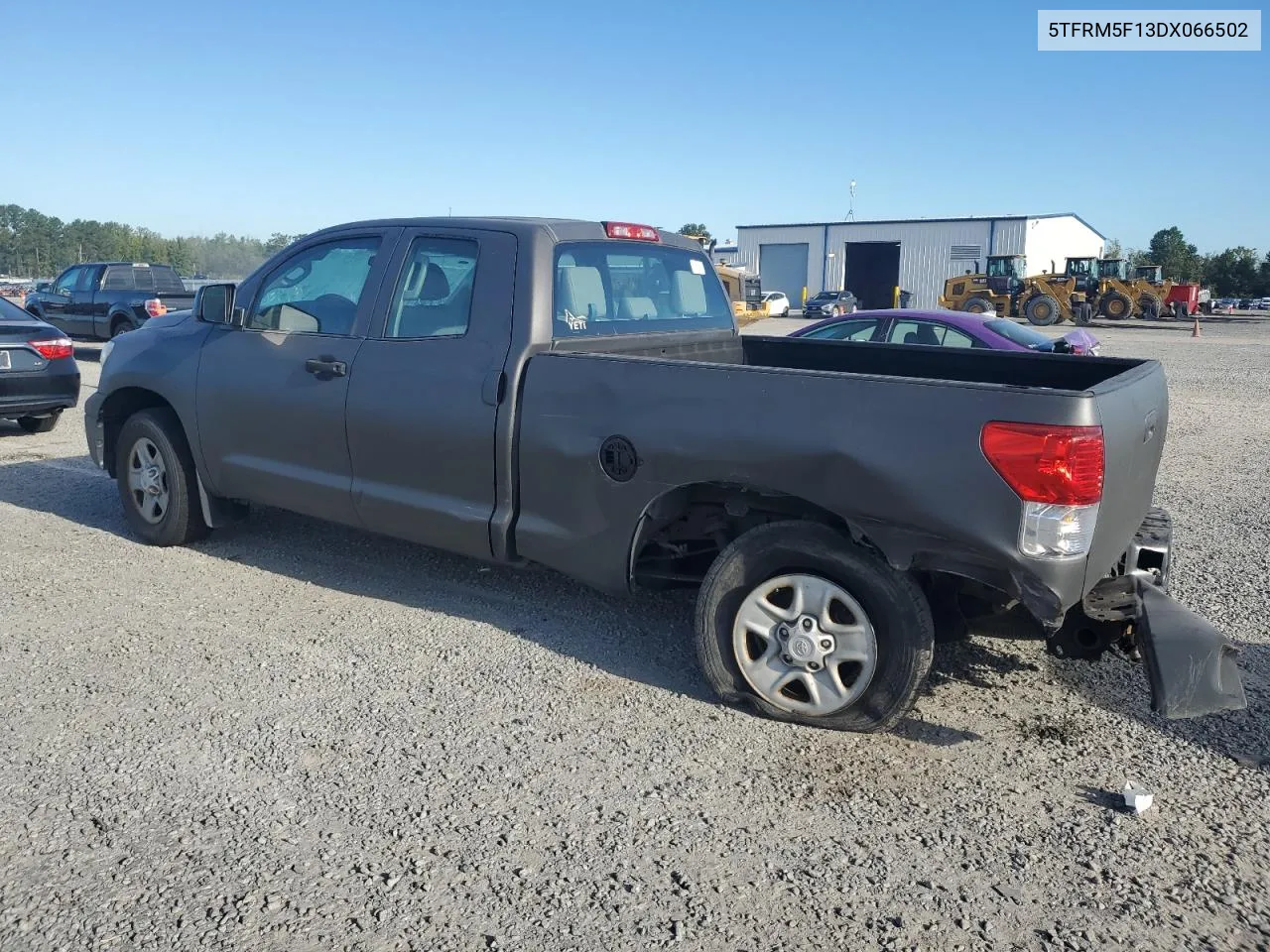 2013 Toyota Tundra Double Cab Sr5 VIN: 5TFRM5F13DX066502 Lot: 74989834