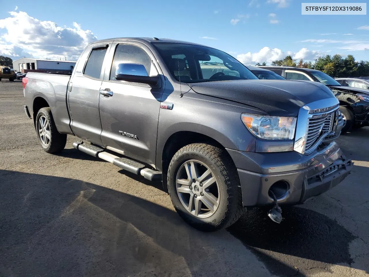 2013 Toyota Tundra Double Cab Limited VIN: 5TFBY5F12DX319086 Lot: 75389714