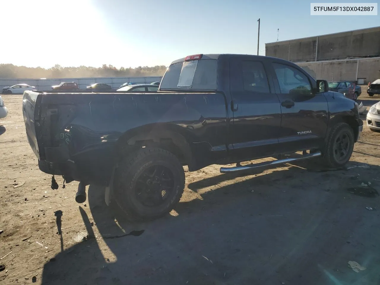 2013 Toyota Tundra Double Cab Sr5 VIN: 5TFUM5F13DX042887 Lot: 75711724