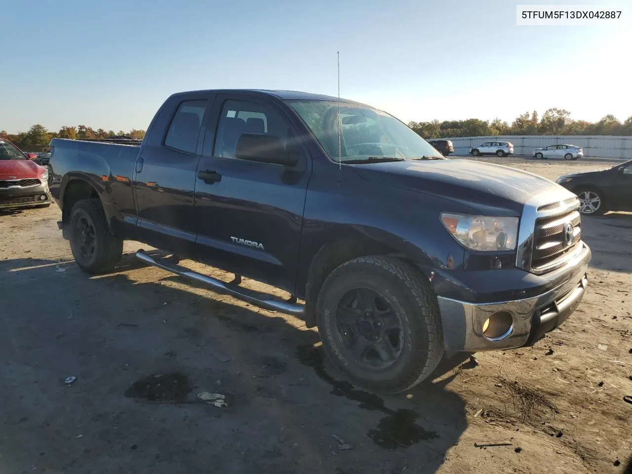 2013 Toyota Tundra Double Cab Sr5 VIN: 5TFUM5F13DX042887 Lot: 75711724