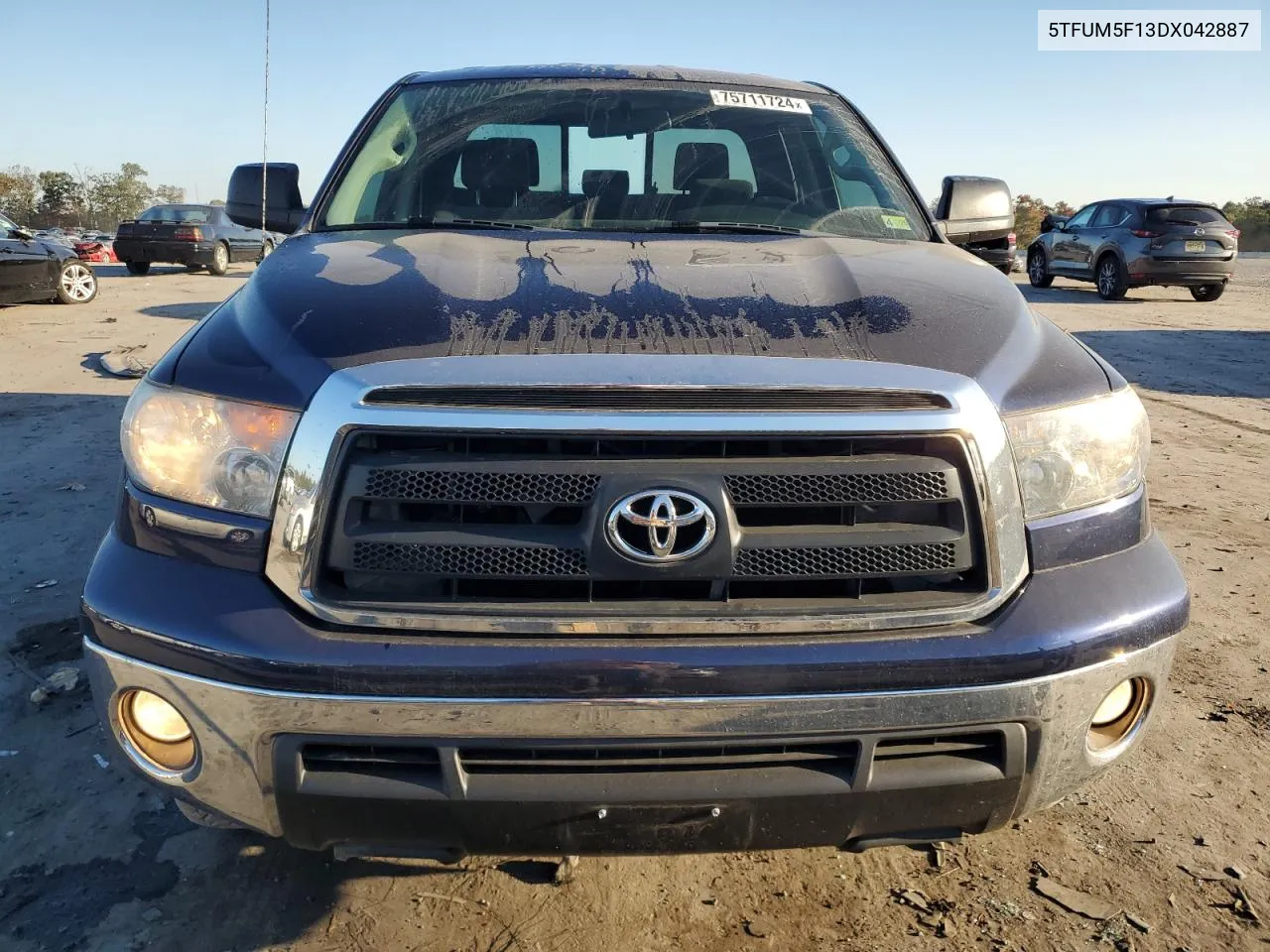 2013 Toyota Tundra Double Cab Sr5 VIN: 5TFUM5F13DX042887 Lot: 75711724