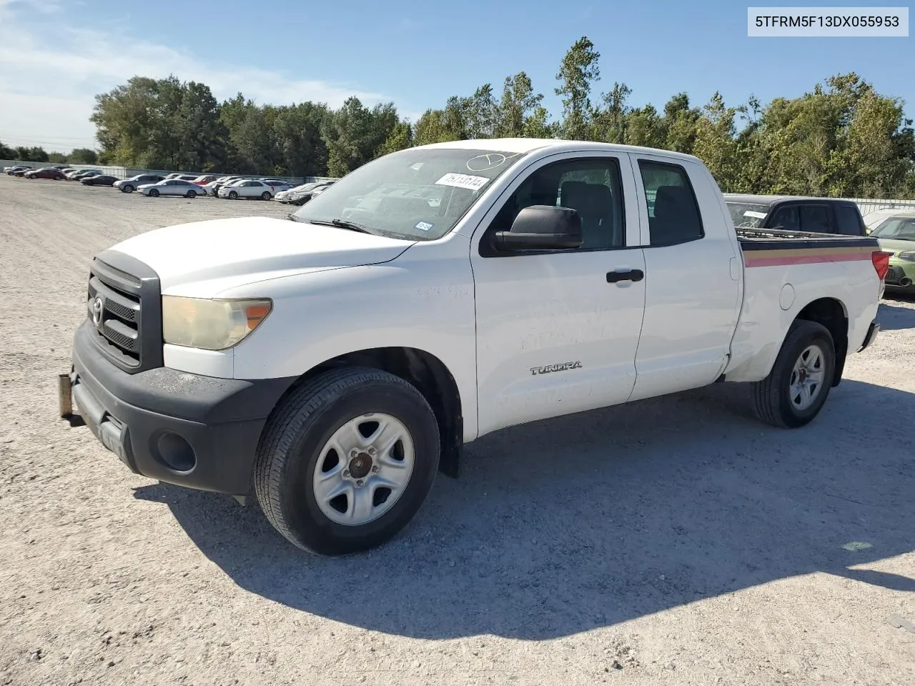 2013 Toyota Tundra Double Cab Sr5 VIN: 5TFRM5F13DX055953 Lot: 75713174