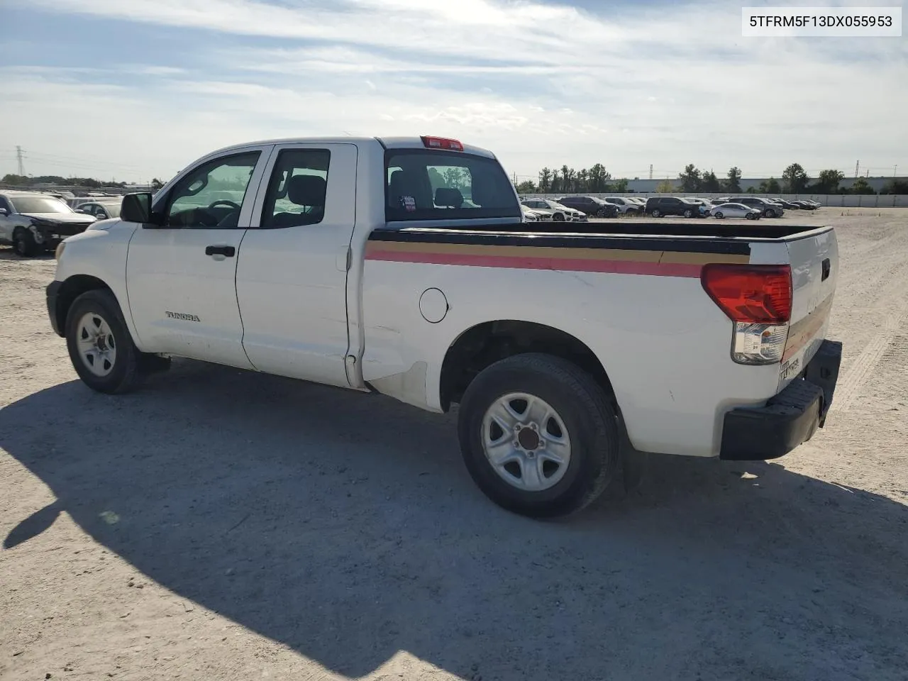 2013 Toyota Tundra Double Cab Sr5 VIN: 5TFRM5F13DX055953 Lot: 75713174