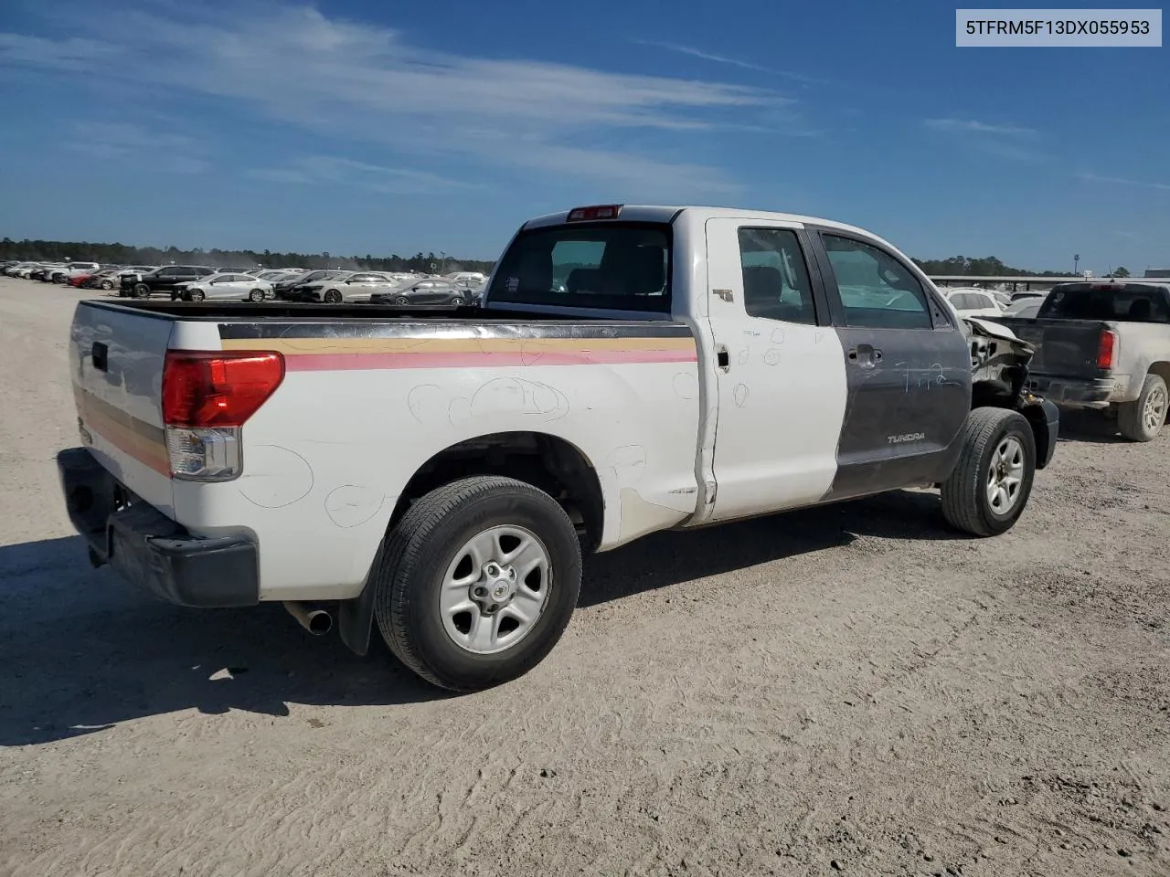 2013 Toyota Tundra Double Cab Sr5 VIN: 5TFRM5F13DX055953 Lot: 75713174