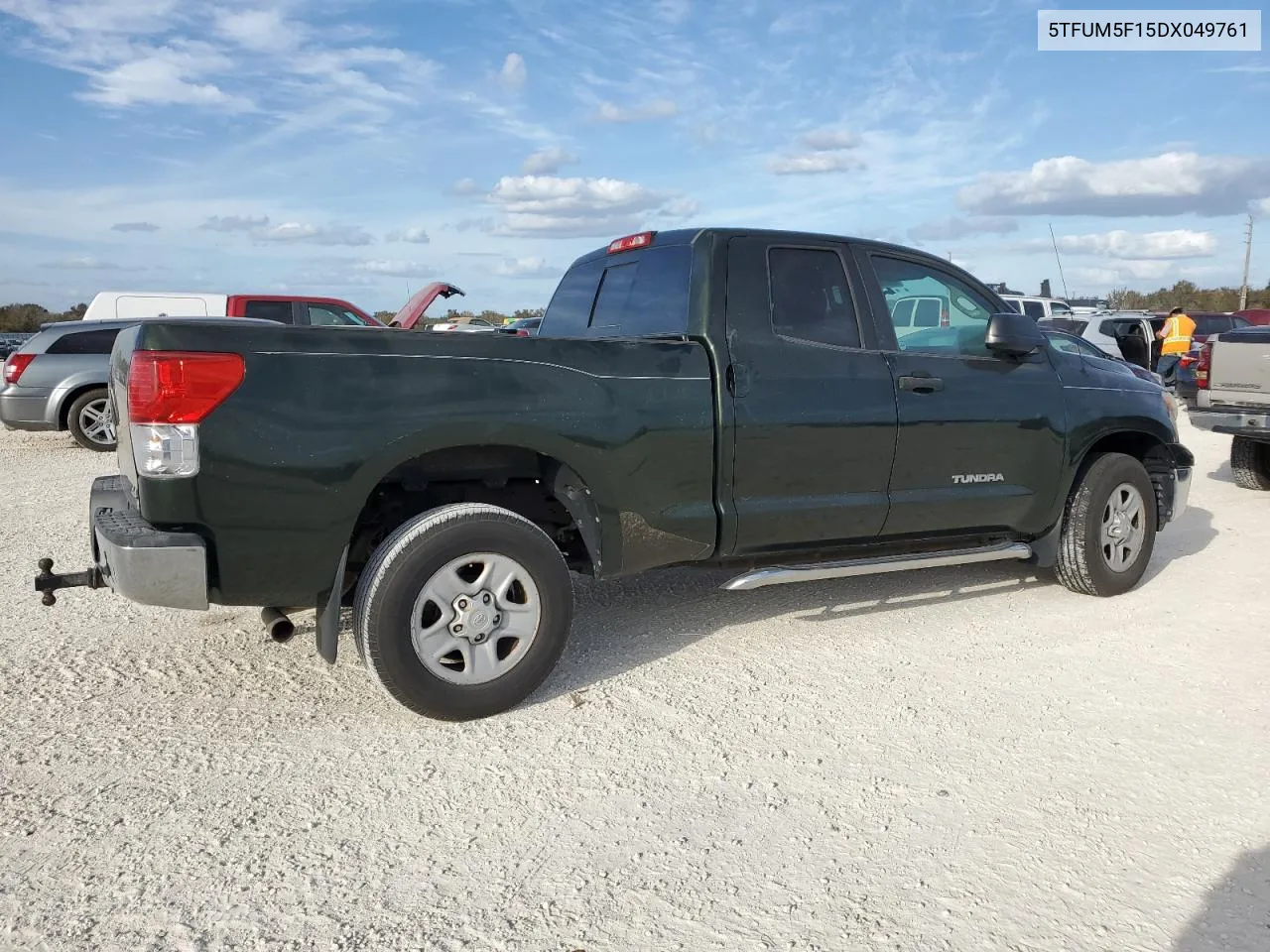 2013 Toyota Tundra Double Cab Sr5 VIN: 5TFUM5F15DX049761 Lot: 75797884