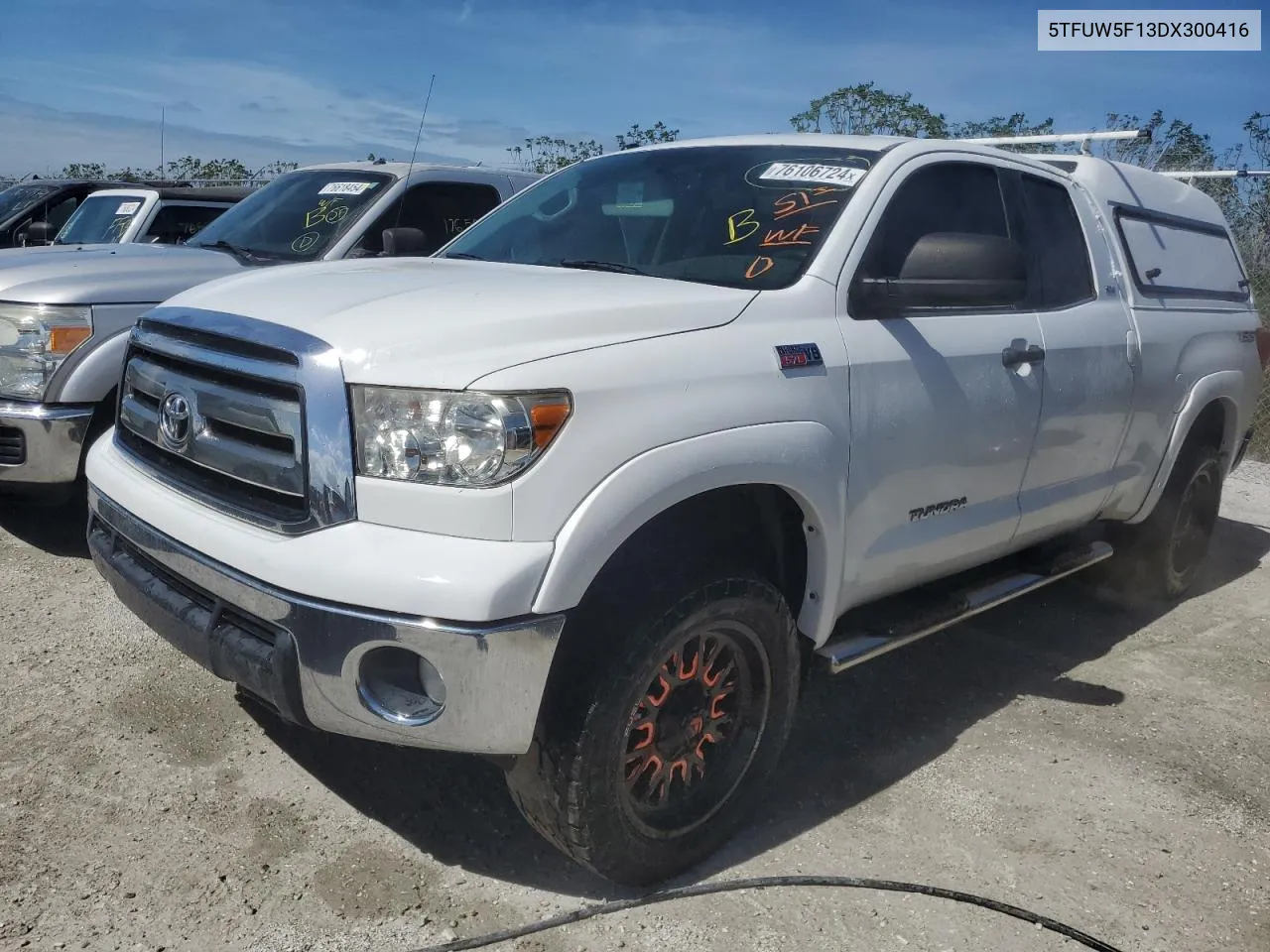 2013 Toyota Tundra Double Cab Sr5 VIN: 5TFUW5F13DX300416 Lot: 76106724