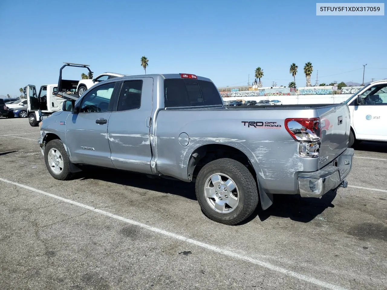 2013 Toyota Tundra Double Cab Sr5 VIN: 5TFUY5F1XDX317059 Lot: 76414854