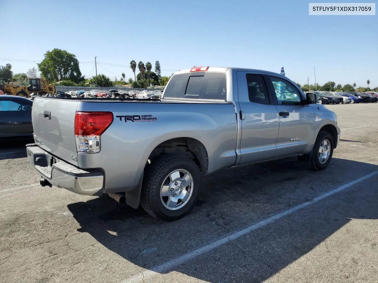 2013 Toyota Tundra Double Cab Sr5 VIN: 5TFUY5F1XDX317059 Lot: 76414854