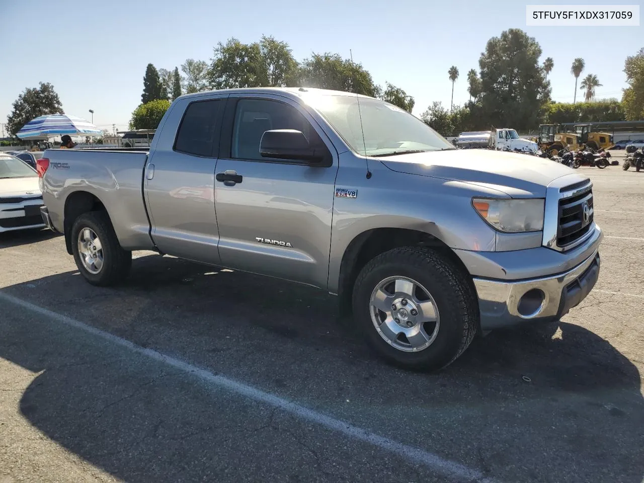 2013 Toyota Tundra Double Cab Sr5 VIN: 5TFUY5F1XDX317059 Lot: 76414854