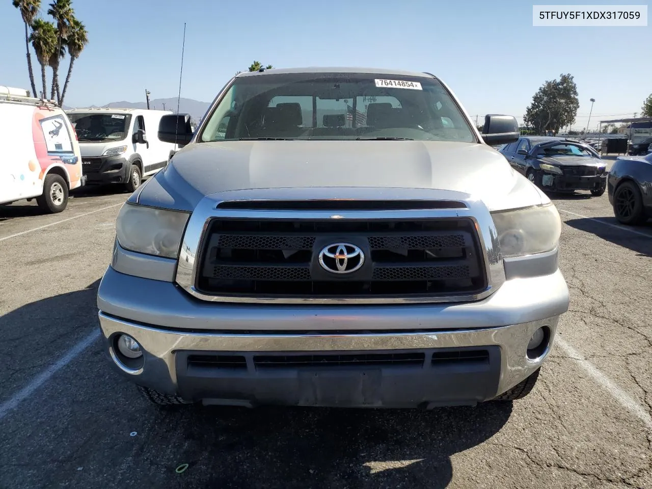 2013 Toyota Tundra Double Cab Sr5 VIN: 5TFUY5F1XDX317059 Lot: 76414854