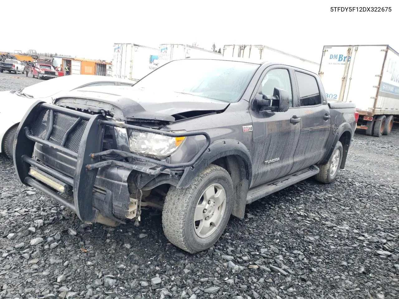 2013 Toyota Tundra Crewmax Sr5 VIN: 5TFDY5F12DX322675 Lot: 76589884