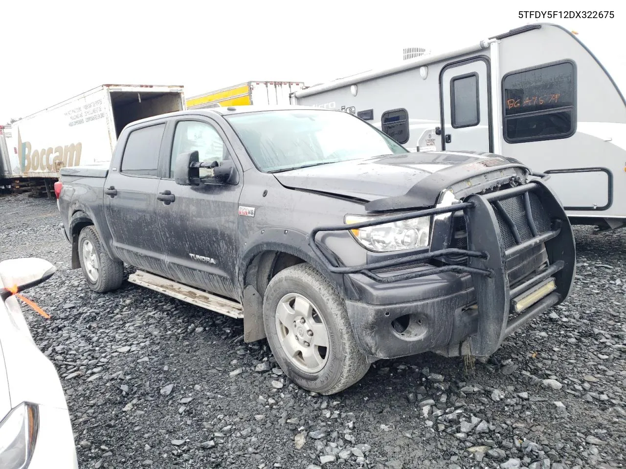 2013 Toyota Tundra Crewmax Sr5 VIN: 5TFDY5F12DX322675 Lot: 76589884