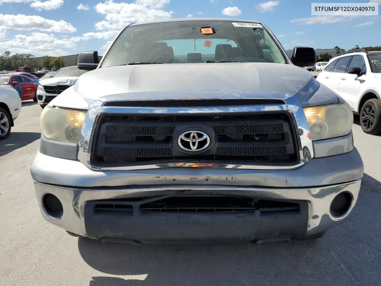 2013 Toyota Tundra Double Cab Sr5 VIN: 5TFUM5F12DX040970 Lot: 76671564