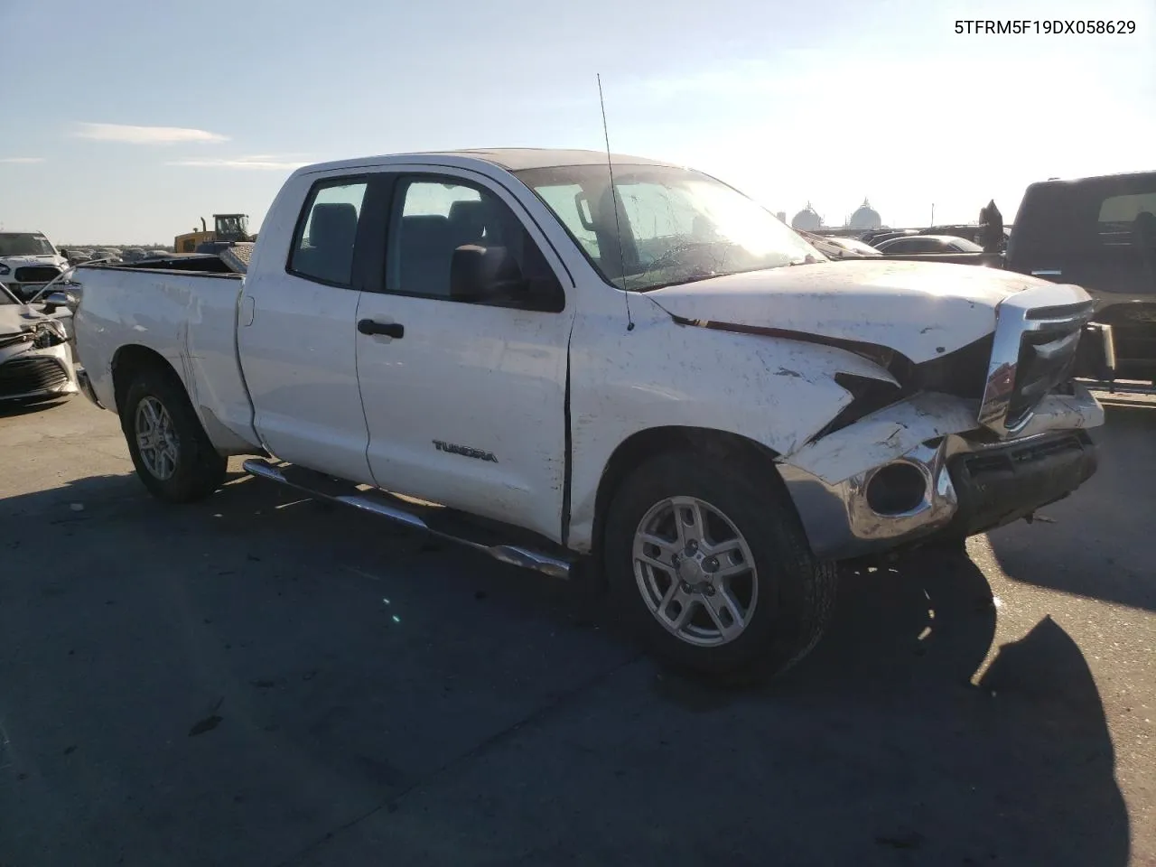 2013 Toyota Tundra Double Cab Sr5 VIN: 5TFRM5F19DX058629 Lot: 76759504