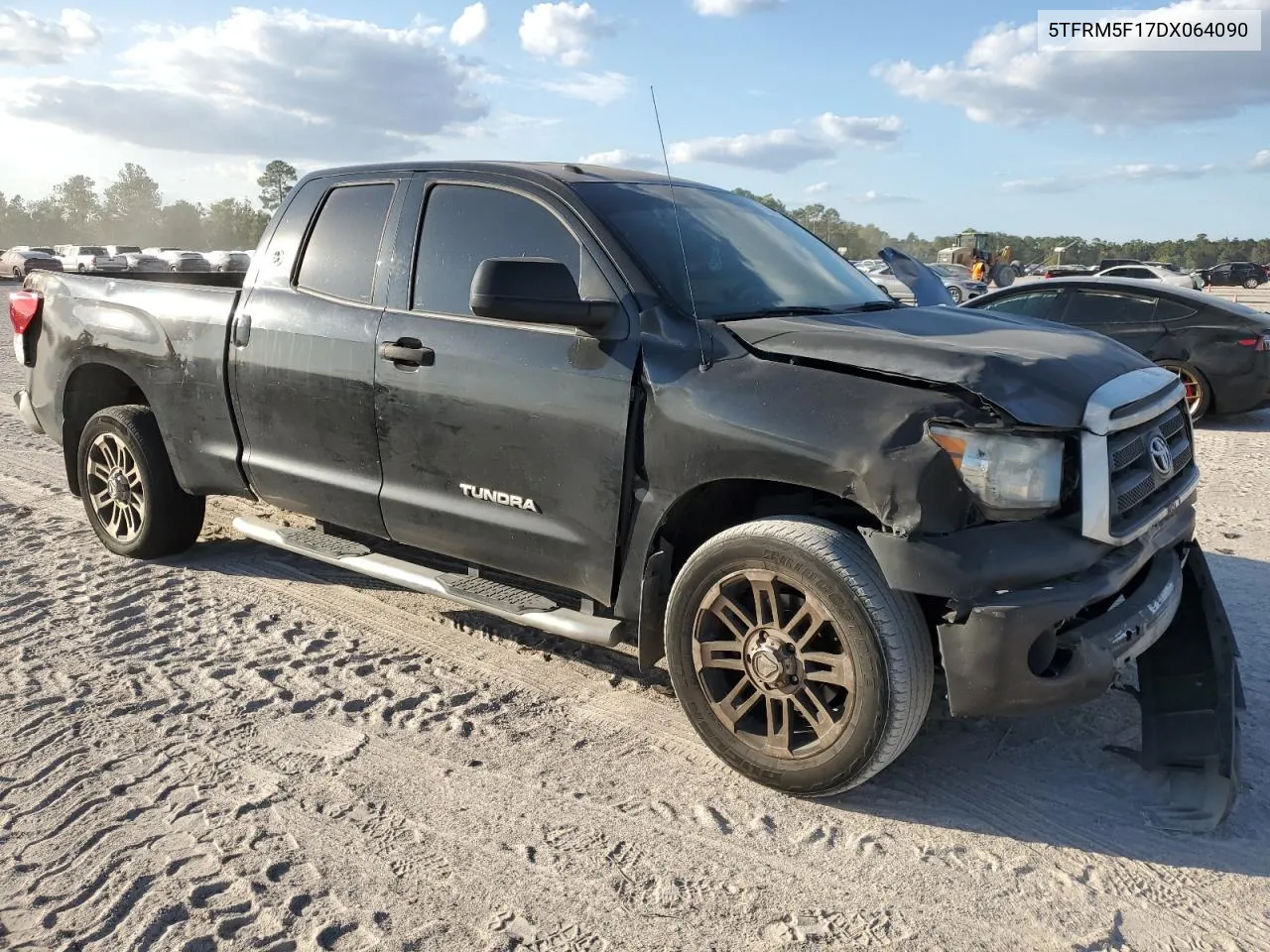 2013 Toyota Tundra Double Cab Sr5 VIN: 5TFRM5F17DX064090 Lot: 76810454