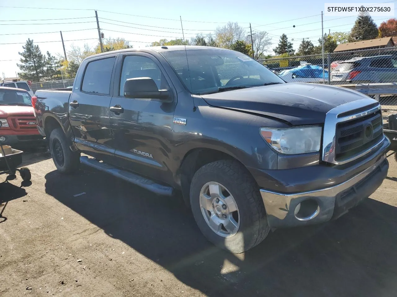 2013 Toyota Tundra Crewmax Sr5 VIN: 5TFDW5F1XDX275630 Lot: 77027594