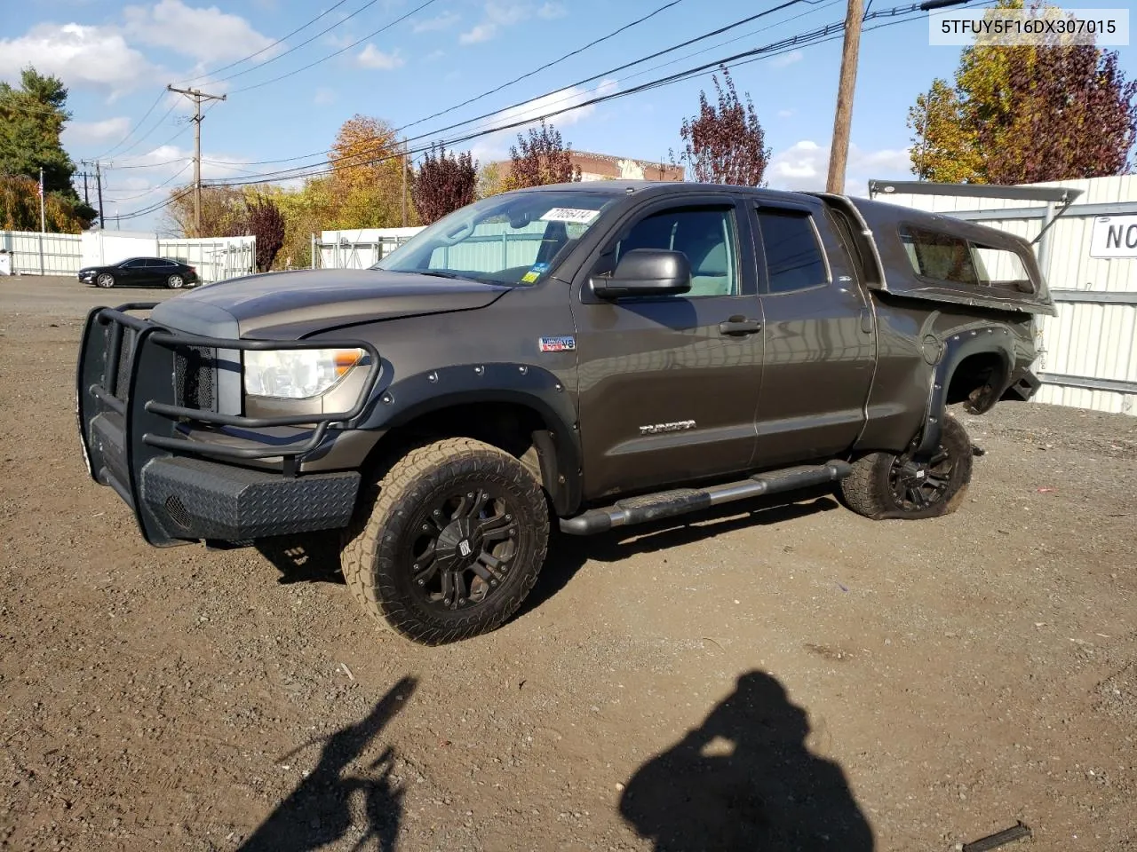 2013 Toyota Tundra Double Cab Sr5 VIN: 5TFUY5F16DX307015 Lot: 77056414