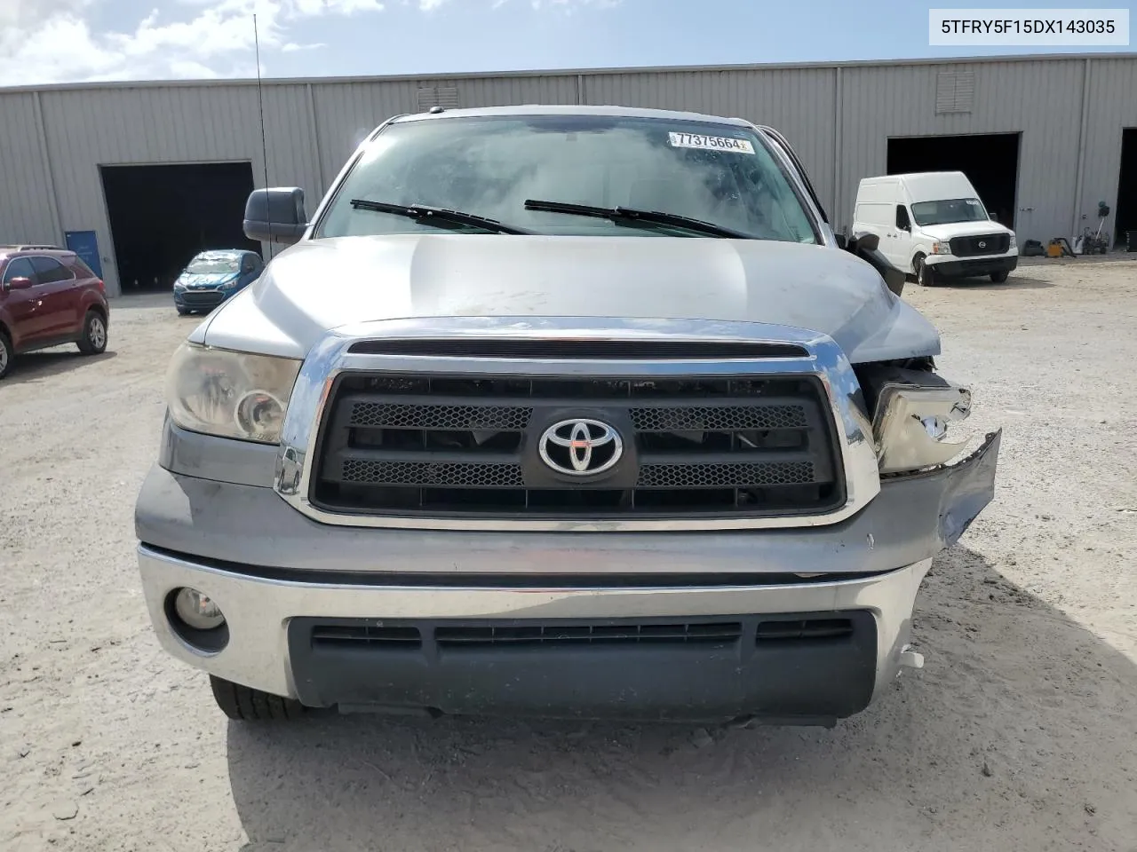 2013 Toyota Tundra Double Cab Sr5 VIN: 5TFRY5F15DX143035 Lot: 77375664