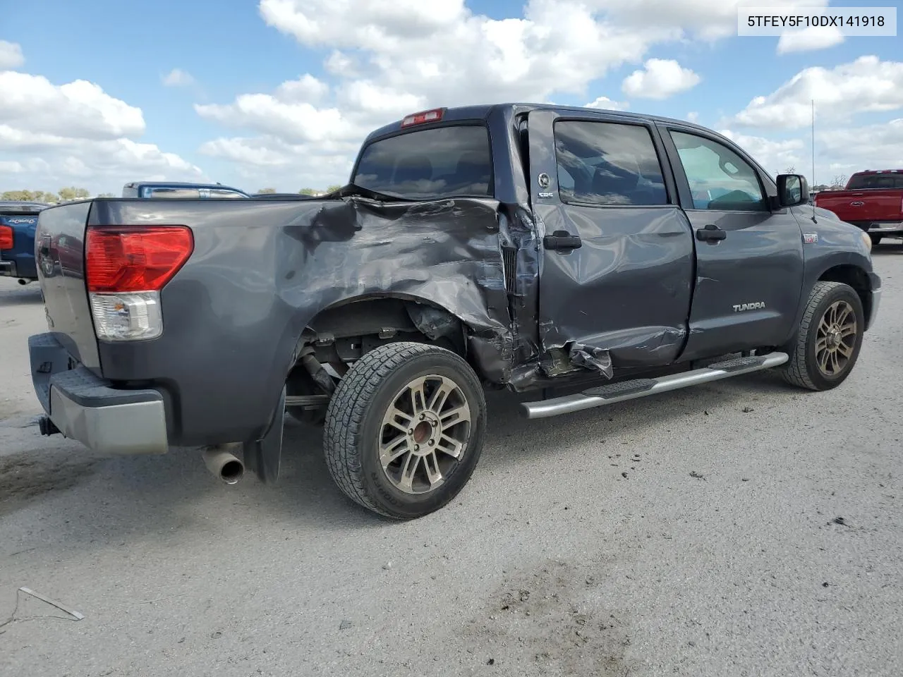 2013 Toyota Tundra Crewmax Sr5 VIN: 5TFEY5F10DX141918 Lot: 77439544