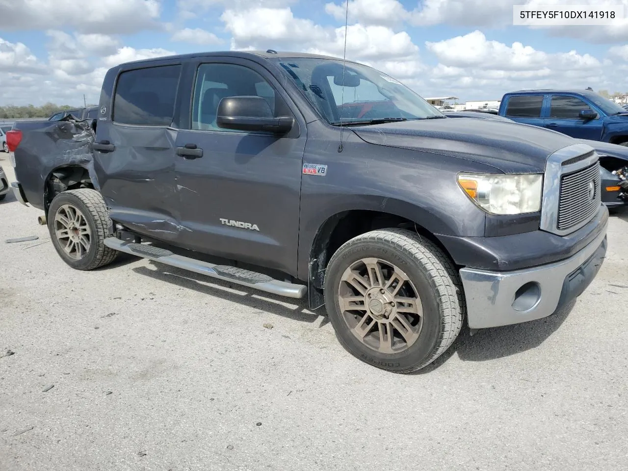 2013 Toyota Tundra Crewmax Sr5 VIN: 5TFEY5F10DX141918 Lot: 77439544