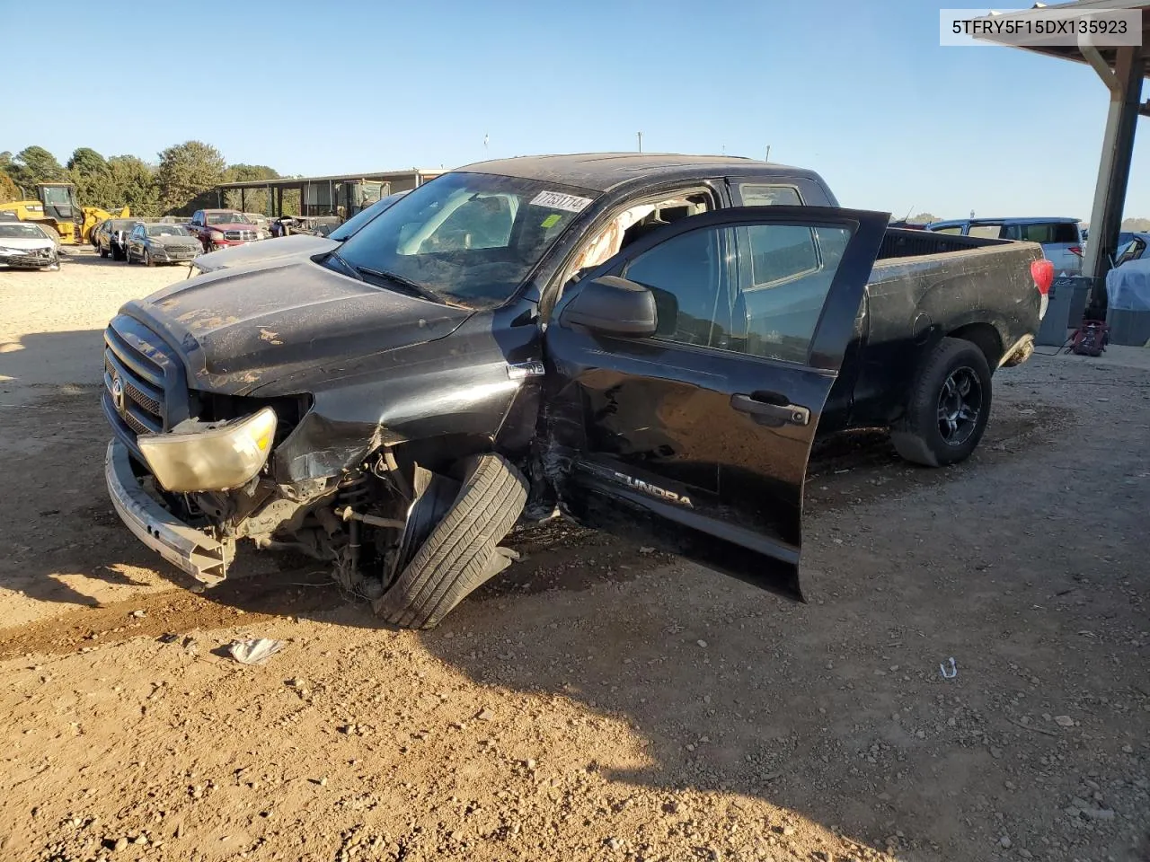 2013 Toyota Tundra Double Cab Sr5 VIN: 5TFRY5F15DX135923 Lot: 77531714