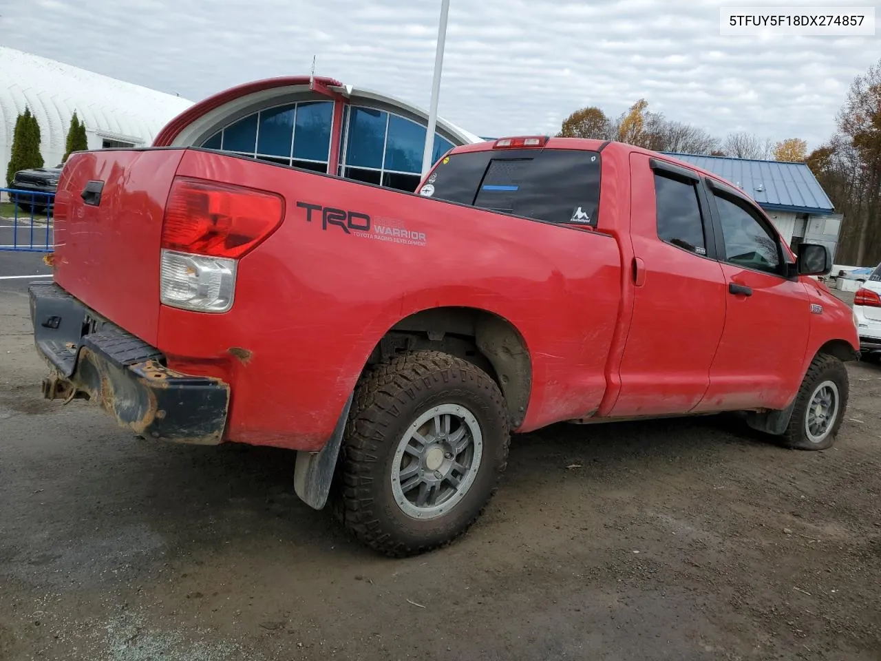 2013 Toyota Tundra Double Cab Sr5 VIN: 5TFUY5F18DX274857 Lot: 78049564