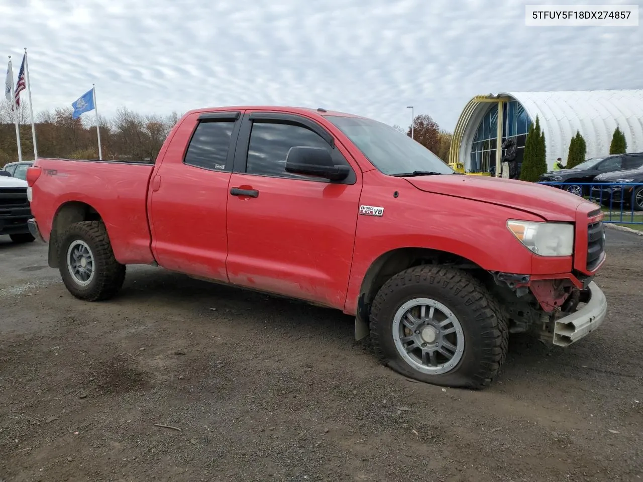 2013 Toyota Tundra Double Cab Sr5 VIN: 5TFUY5F18DX274857 Lot: 78049564