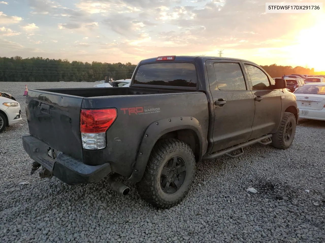 2013 Toyota Tundra Crewmax Sr5 VIN: 5TFDW5F17DX291736 Lot: 78080034