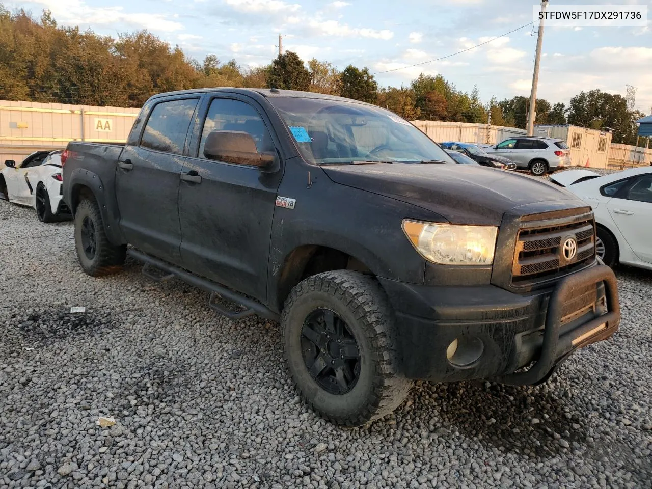 2013 Toyota Tundra Crewmax Sr5 VIN: 5TFDW5F17DX291736 Lot: 78080034