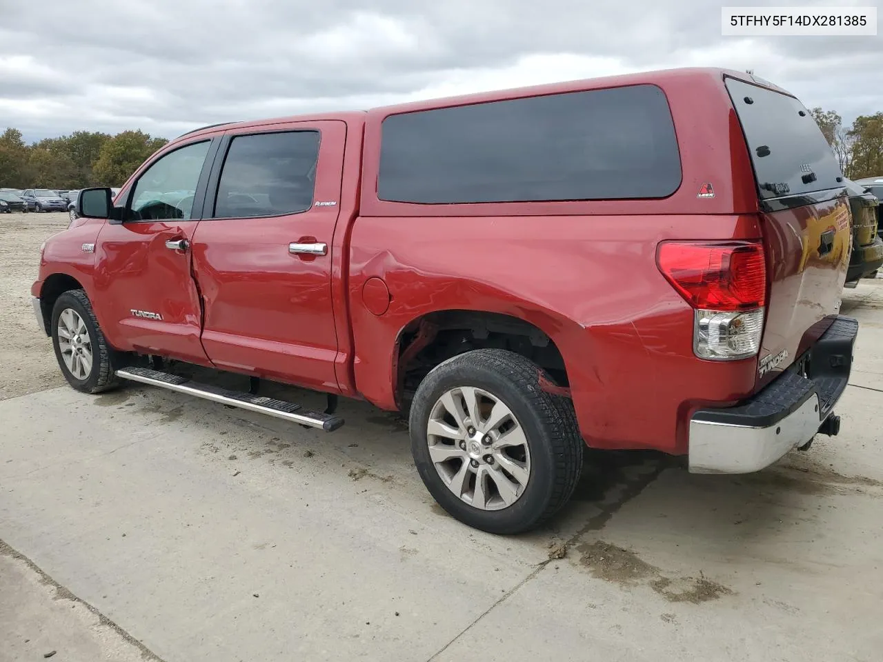 2013 Toyota Tundra Crewmax Limited VIN: 5TFHY5F14DX281385 Lot: 78442404