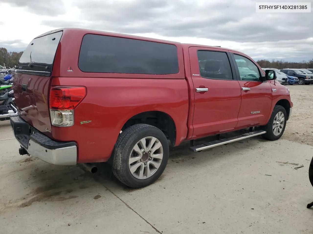 2013 Toyota Tundra Crewmax Limited VIN: 5TFHY5F14DX281385 Lot: 78442404