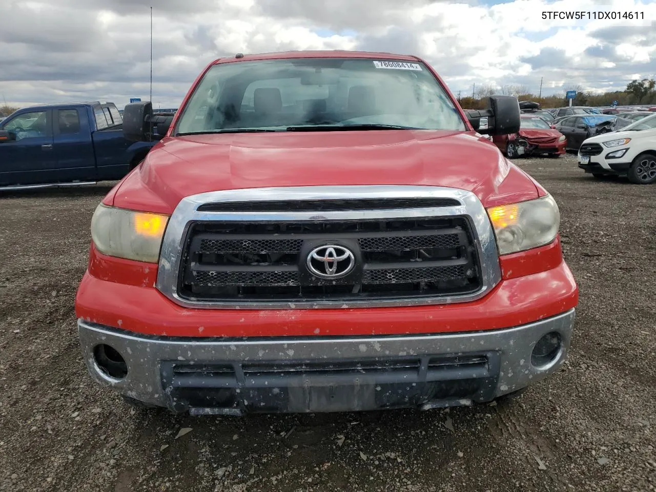 2013 Toyota Tundra Double Cab Sr5 VIN: 5TFCW5F11DX014611 Lot: 78608414