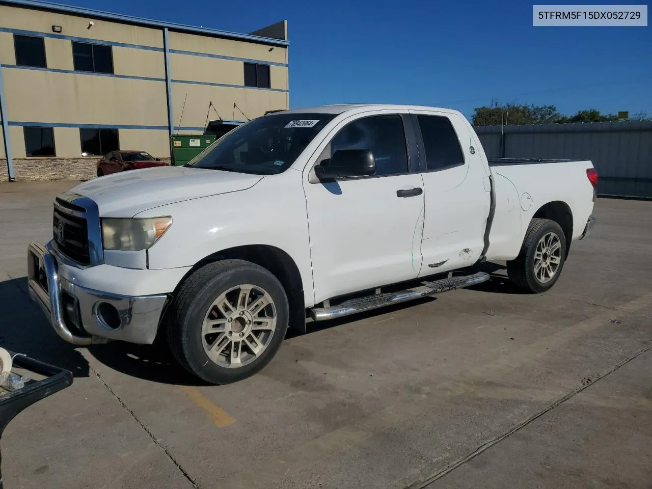 2013 Toyota Tundra Double Cab Sr5 VIN: 5TFRM5F15DX052729 Lot: 78942864