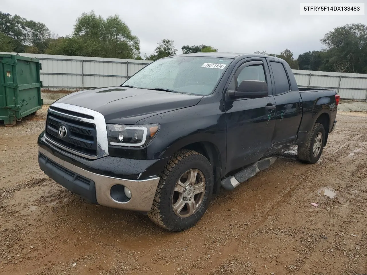 2013 Toyota Tundra Double Cab Sr5 VIN: 5TFRY5F14DX133483 Lot: 79011104