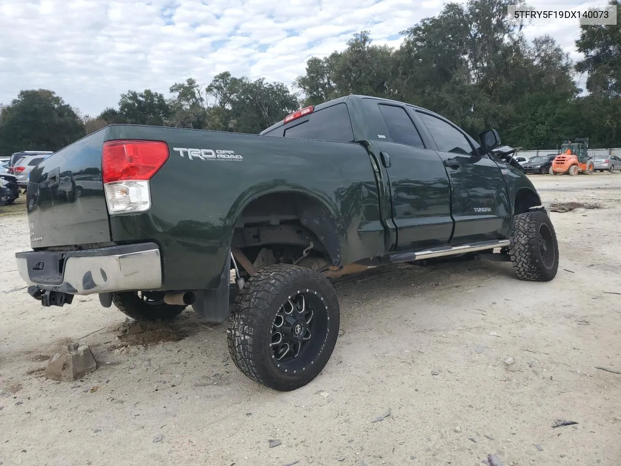 2013 Toyota Tundra Double Cab Sr5 VIN: 5TFRY5F19DX140073 Lot: 80129343