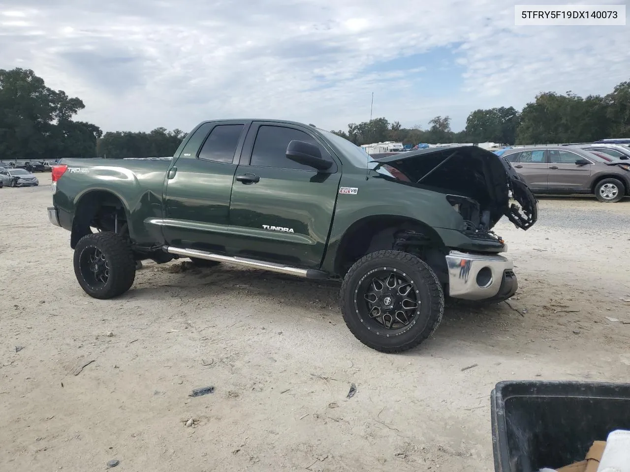 2013 Toyota Tundra Double Cab Sr5 VIN: 5TFRY5F19DX140073 Lot: 80129343