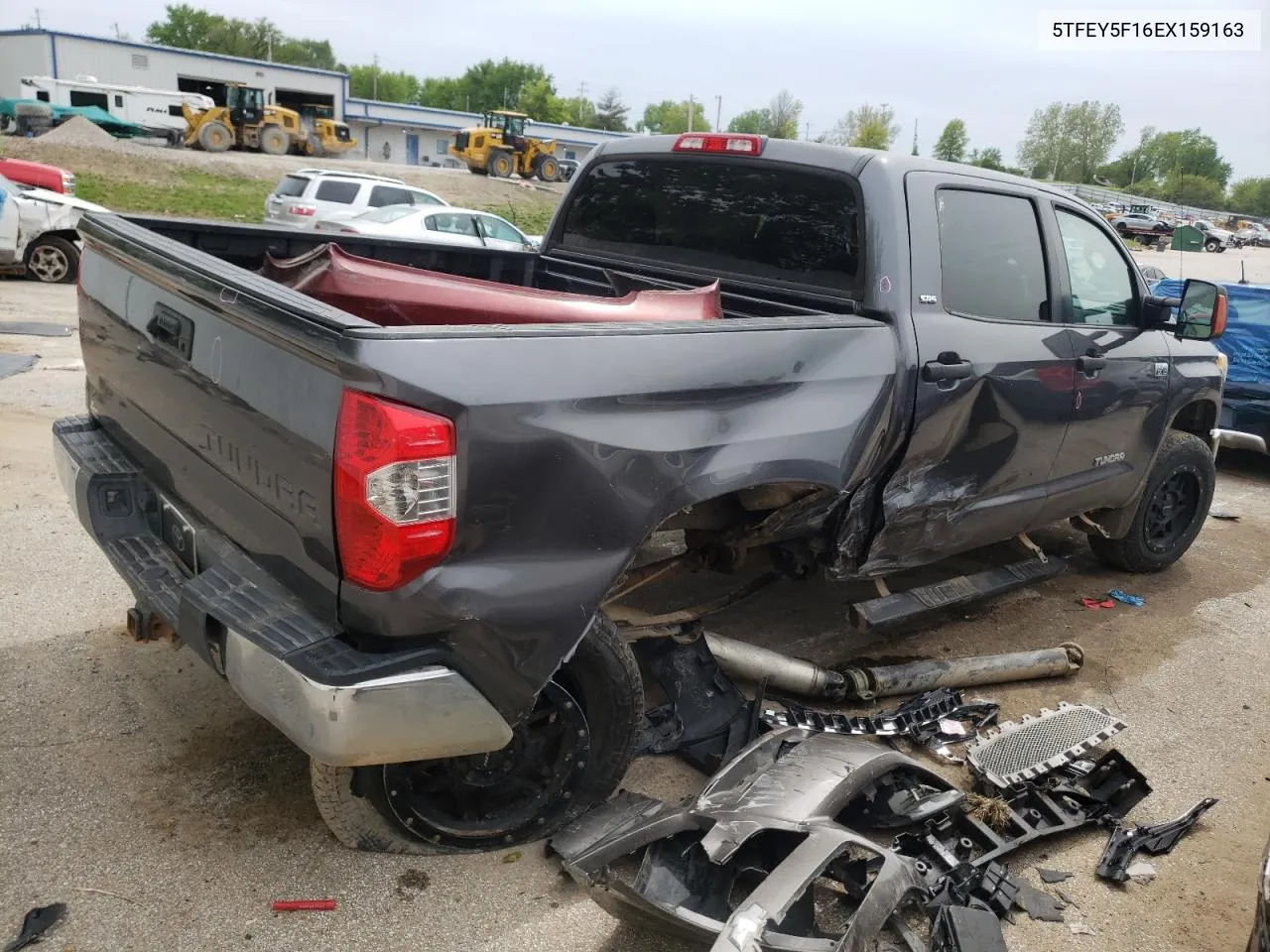 2014 Toyota Tundra Crewmax Sr5 VIN: 5TFEY5F16EX159163 Lot: 52197044