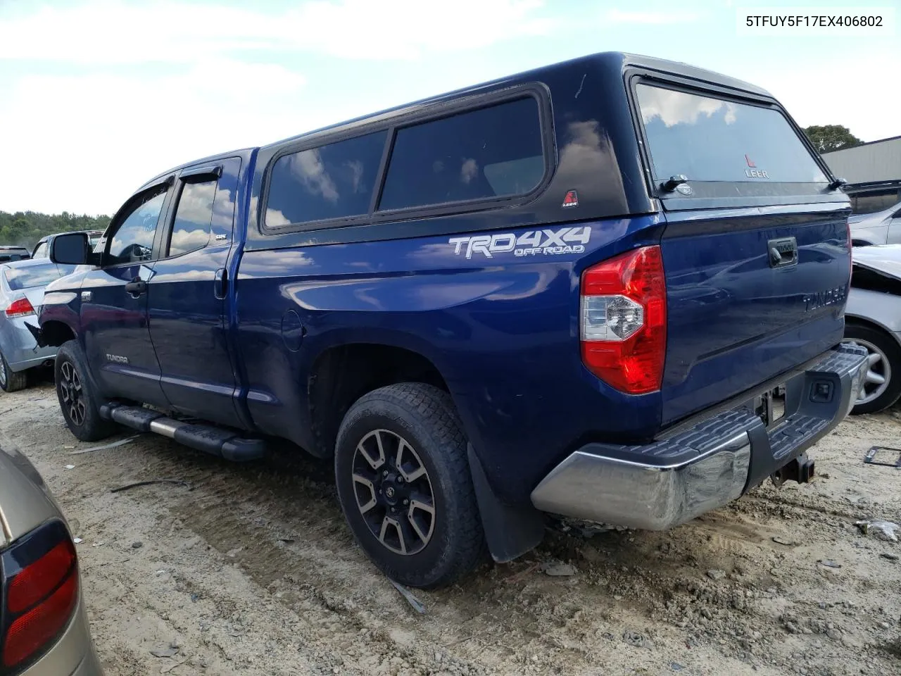 2014 Toyota Tundra Double Cab Sr/Sr5 VIN: 5TFUY5F17EX406802 Lot: 57730504