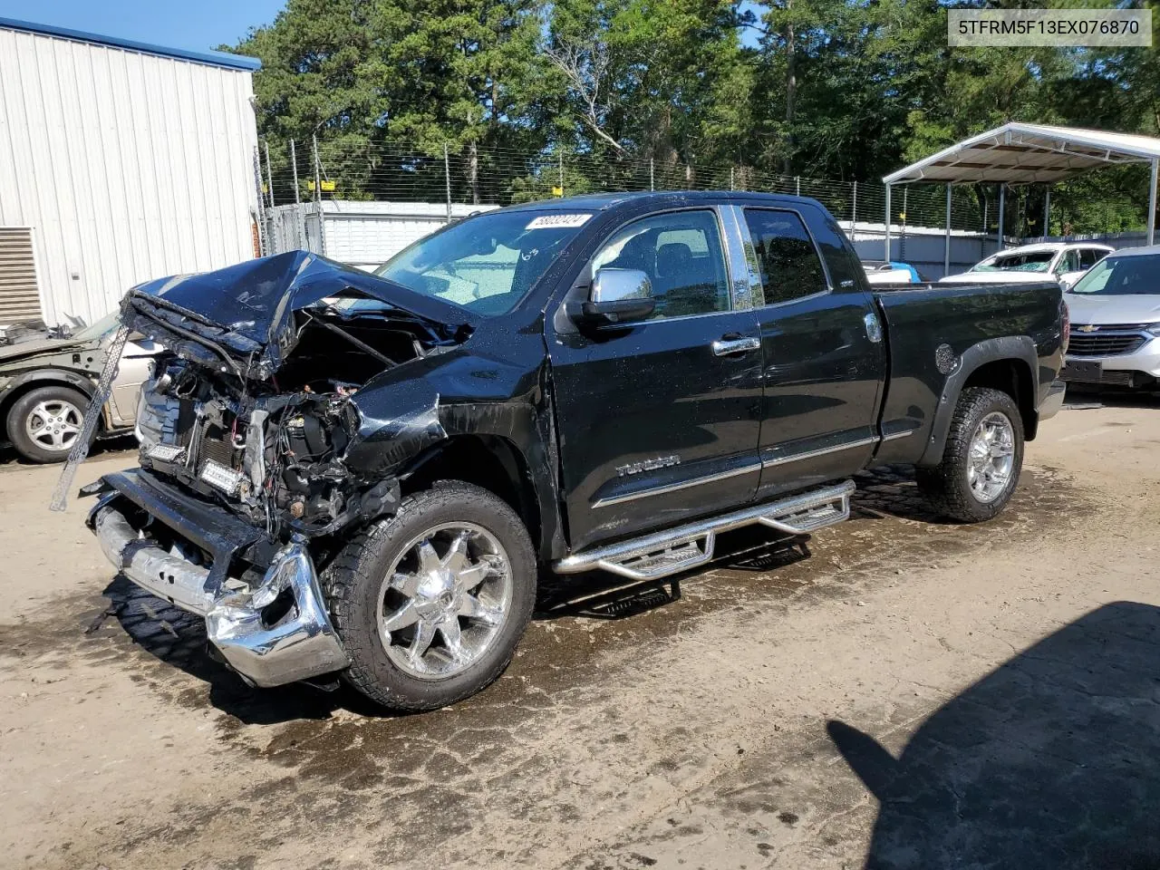 5TFRM5F13EX076870 2014 Toyota Tundra Double Cab Sr/Sr5