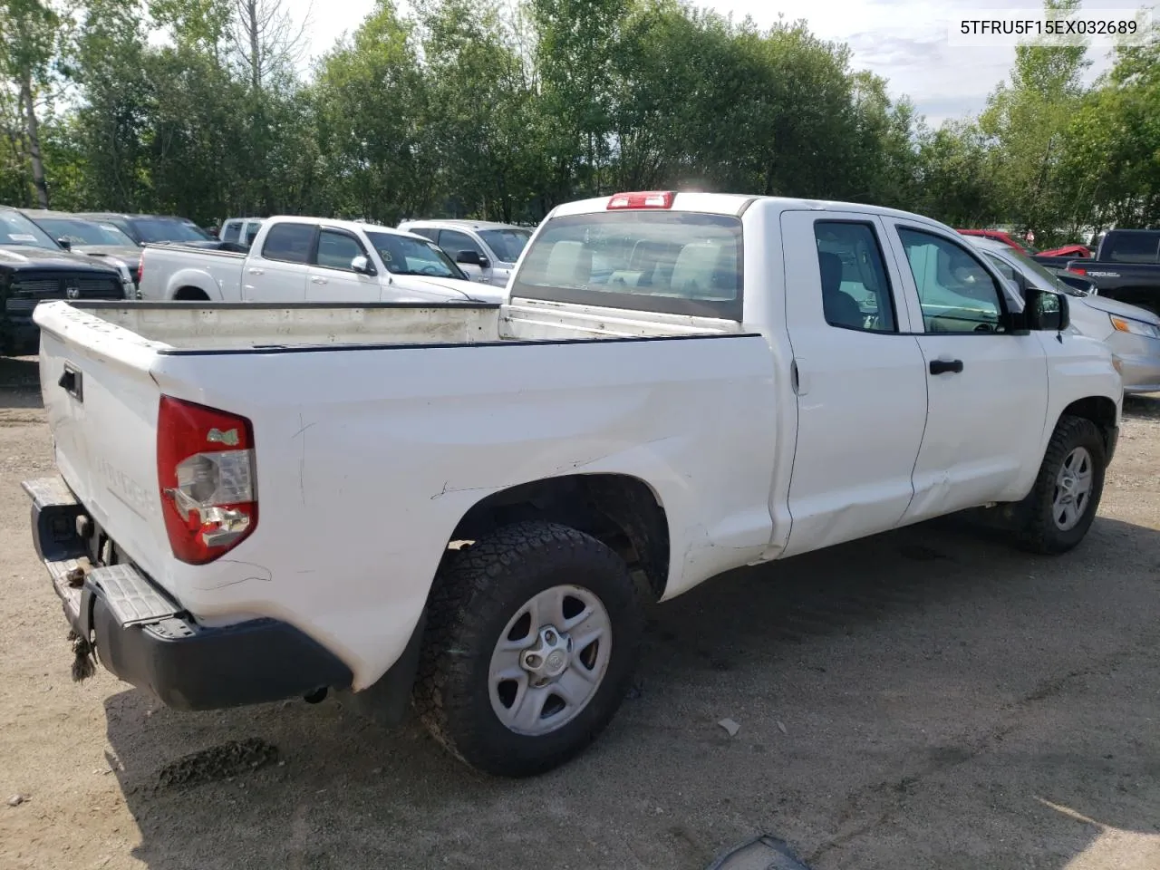 2014 Toyota Tundra Double Cab Sr/Sr5 VIN: 5TFRU5F15EX032689 Lot: 58231334