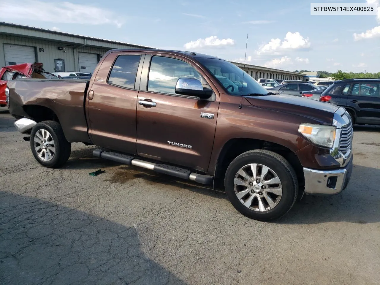 2014 Toyota Tundra Double Cab Limited VIN: 5TFBW5F14EX400825 Lot: 59339594