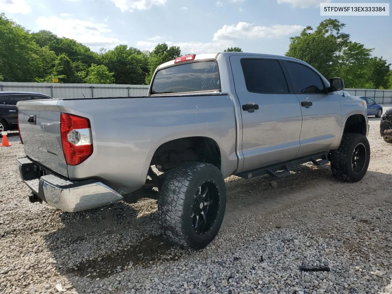 2014 Toyota Tundra Crewmax Sr5 VIN: 5TFDW5F13EX333384 Lot: 61381604