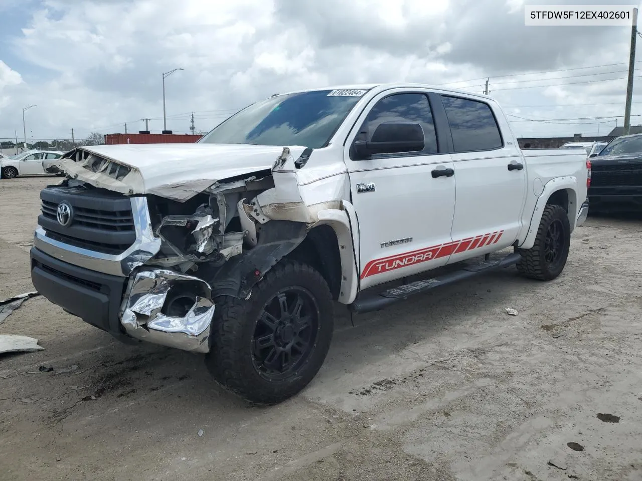 2014 Toyota Tundra Crewmax Sr5 VIN: 5TFDW5F12EX402601 Lot: 61822484