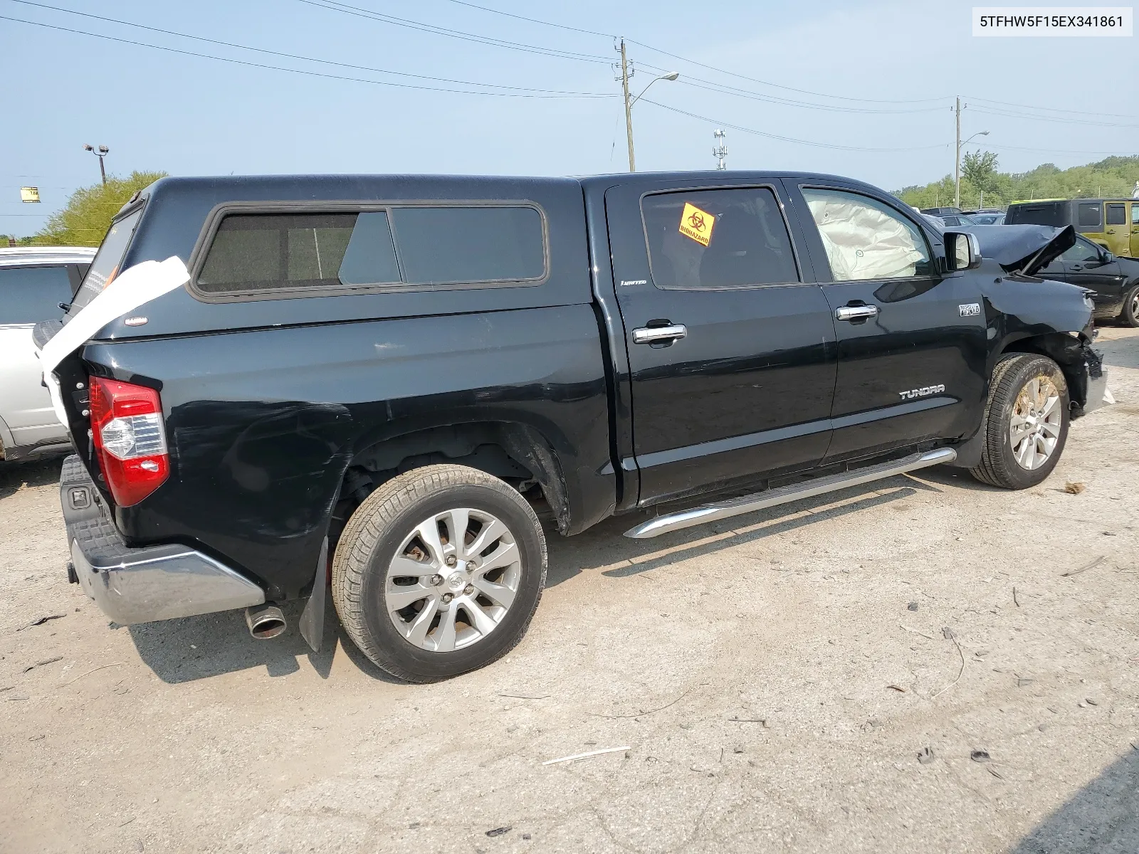 2014 Toyota Tundra Crewmax Limited VIN: 5TFHW5F15EX341861 Lot: 63455514