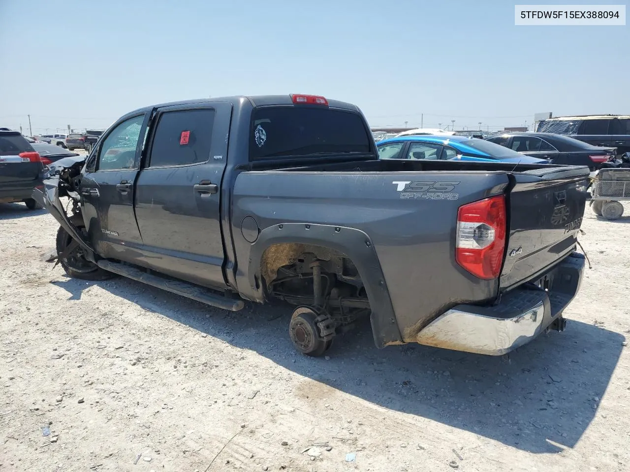 2014 Toyota Tundra Crewmax Sr5 VIN: 5TFDW5F15EX388094 Lot: 63726784