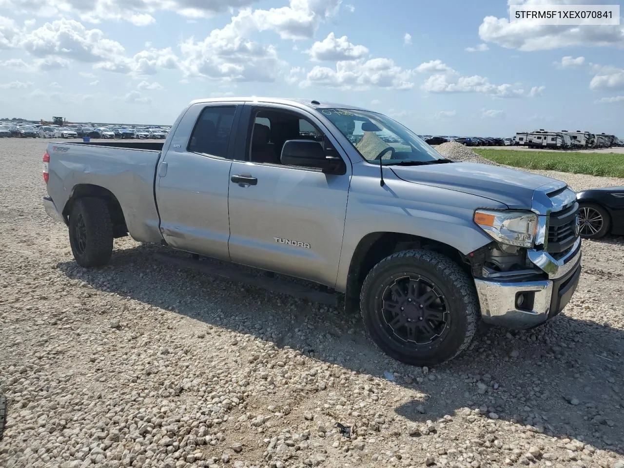 2014 Toyota Tundra Double Cab Sr/Sr5 VIN: 5TFRM5F1XEX070841 Lot: 65592314